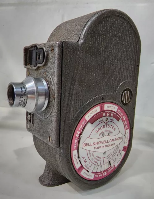 BELL & HOWELL SPORTSTER  Film 8mm Movie Camera