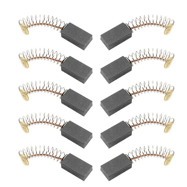 10 pz spazzole in carbonio molle motore di alta qualità per trapani elettrici