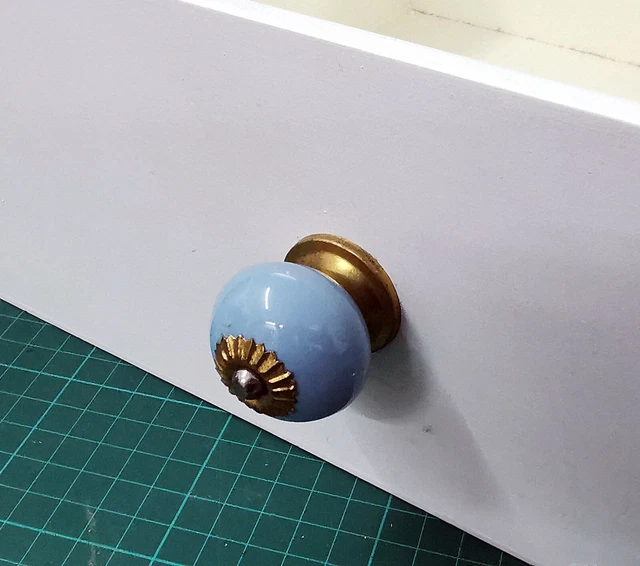 Boutons Porcelaine Céramique Artisanal Poignées Porte Tiroir Placard Armoire 2