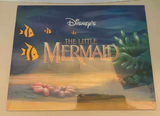 Disney “The Little Mermaid” Lithograph Set, Factory Sealed