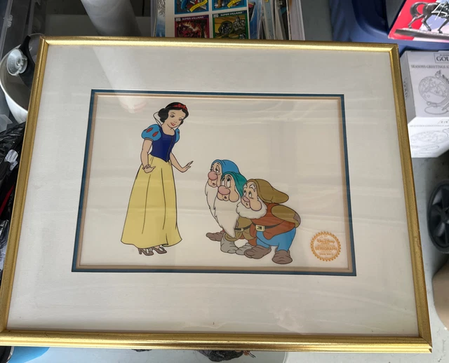 DISNEY SNOW WHITE and the Seven Dwarfs Limited Edition Serigraph W ...