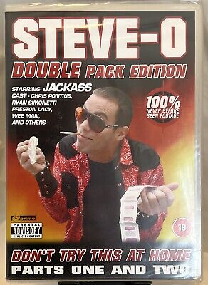 Steve'O - Don't Try This At Home Parts 1 & 2 [DVD, 5031932107708] Jackass