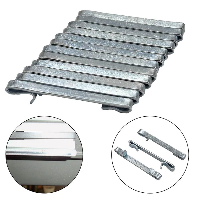 12 X Early 2\ Double Loop Style Tool Box Drawer Slide Spring Keeper Clip