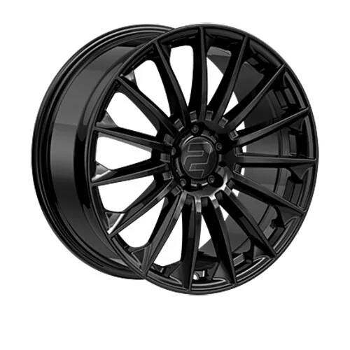 4x 2DRV by Wheelworld  WH39 8,5x19 ET45 Schwarz glänzend lackiert Alufelge