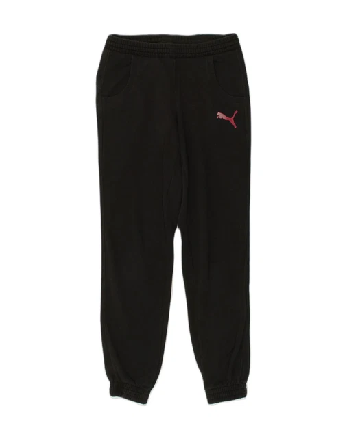 PUMA Pantaloni Tuta Ragazza 13-14 Anni Cotone Nero AL42