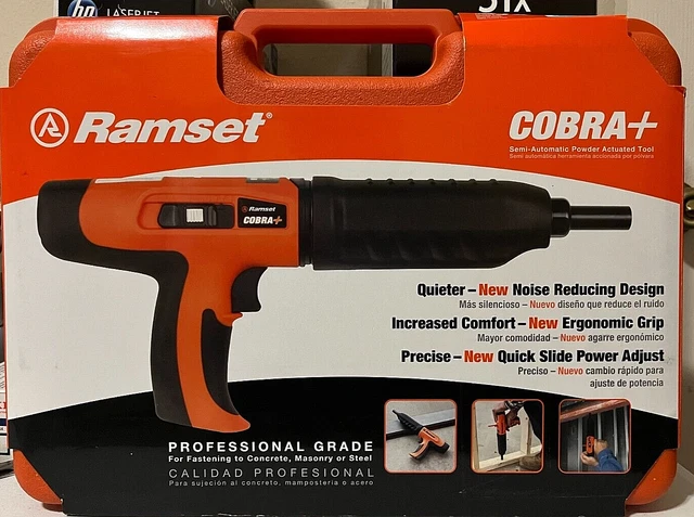 RAMSET COBRA PLUS .27 Caliber Semi-Automatic Powder Actuated Tool Pro ...