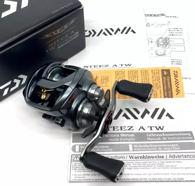 Daiwa STEEZ A TW 1016SHL Left Baitcasting Reel w/Box "Excellent+++++" From JAPAN