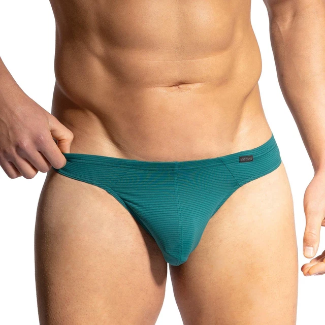 Olaf Benz 2-PACK RED0965 MINISTRING - Slip - Schwarz Weiss/fuxia