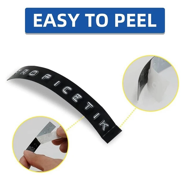 6 Pcs Label Tape Compatible with Dymo Embossing Label Tape for Dymo Label M R8F1 3