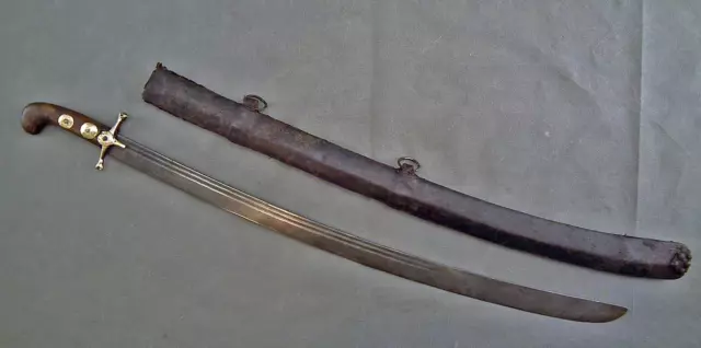Antique 17th Century Islamic Tatar Sword Ordynka With 16th Century Italian Blade