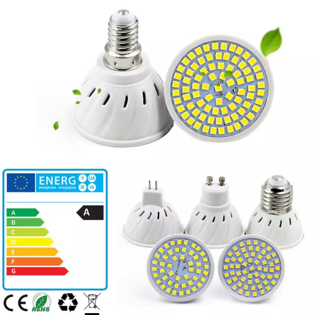 E27 E14 MR16 GU10 LED 5W 8W 10W 220V SpotBirne Lamp Einbauleuchte Strahler Licht