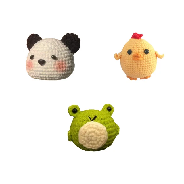 Hágalo usted mismo juego de ganchillo animal juego de ganchillo juego de manualidades fácil de usar como