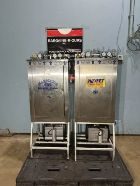 N2U & MACMATIC 310, H-Duty Commercial nitrogen generators beer gas on site 120v