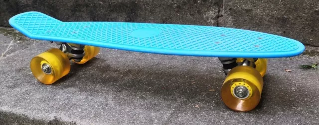 Penny Board / Skateboard - Türkis | Blau