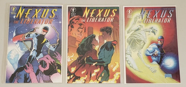 Nexus The Liberator Issue #1 #2 #3 Dark Horse Comics 1992