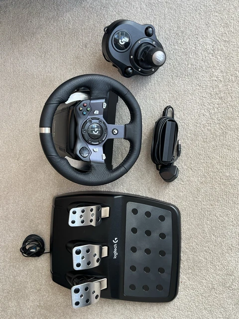 LOGITECH G920 UK Plug Driving Force Racing Wheel for Xbox One and PC £ ...