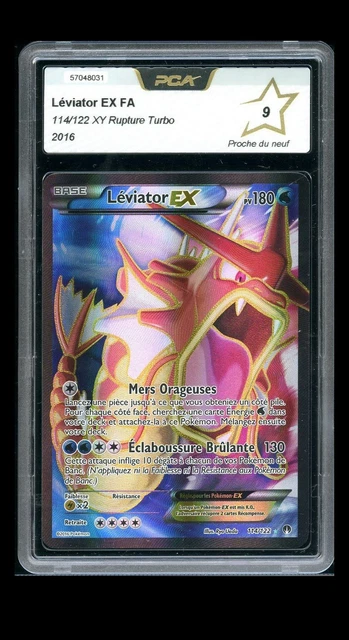 Carte Pokémon Leviator Ex 114/122 – Occasion