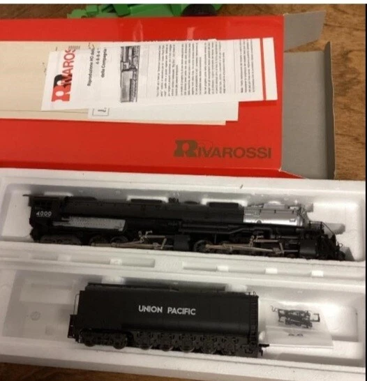Rivarossi 5412 HO Union Pacific 4-8-8-4 Big Boy Steam Locomotive W/ Tender #4000