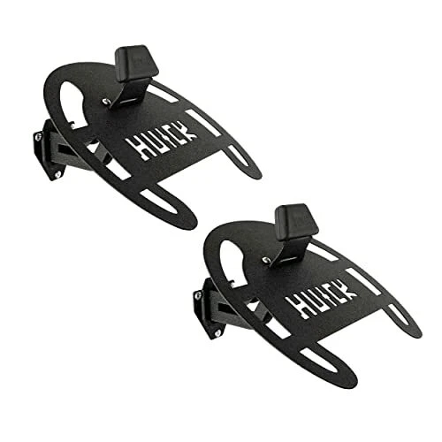HUCK 2 Pack Helmet Wall Mount Helmet Holder Riding Suit Hanger Helmet Rack fo...