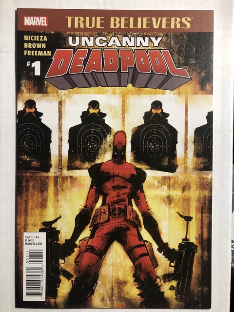 True Believers: Uncanny Deadpool #1 Marvel Comics (2016) 1st Print Comic Book