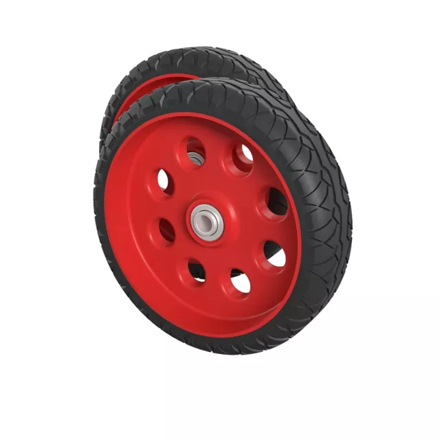 COSCO 10 In. X 2.5 In. Flat-free Replacement Wheels For Hand Trucks (2-pack)