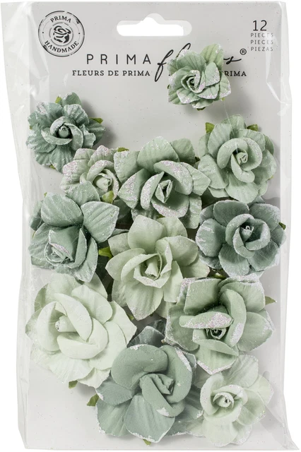 Papel de morera Prima Marketing flores-esmeralda belleza/mi dulce