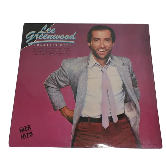 Lee Greenwood Greatest Hits  33 1/3 rpm LP Album Record Music