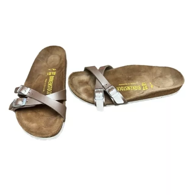 BIRKENSTOCK ALMERE PEARLY Hazel Birko Flor size 37 75.98