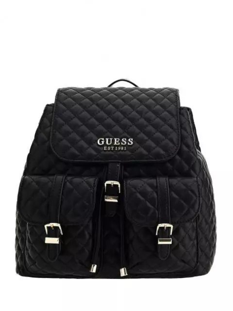 Sac à Dos Femme GUESS Adam Avec Flap Noir ND Choix = P Noir HWQG8694310BLA