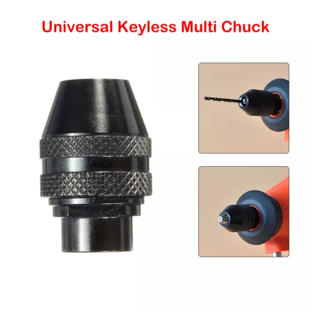 Multi Chuck Quick Change Adapter Drill Bit For Dremel Rotary Accessory Kit