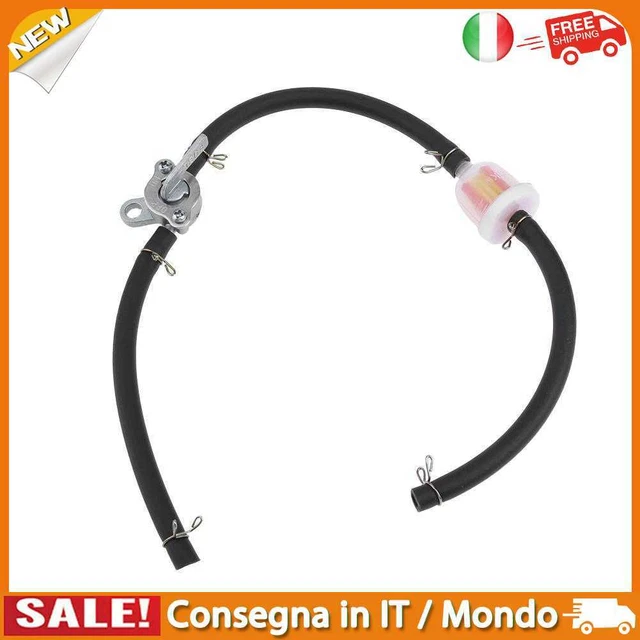 IT Inline Fuel Tank Tap Petcock+ Filter+ Hose Kit for Pit Dirt Bike ATV SUV