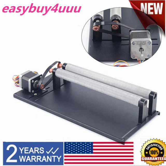Rotary Laser Attachment Axis For Co2 Laser Cups Bottles Engraver Machine NEW