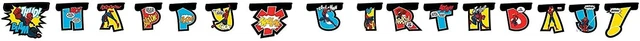 Ultimate Spider Man Happy Birthday Letter Banner - Marvel - Party Decoration