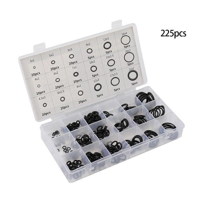 KIT COMPLET D'ASSORTIMENT de joints toriques 225 pi ces pour