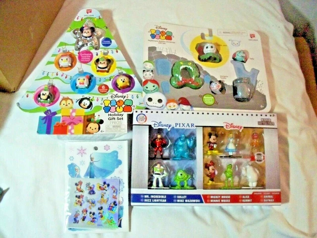 Disney Toy Lot Tsum Tsum Exclusive Sets Nano Metalfigs Set TNBC Tsparkle Mickey