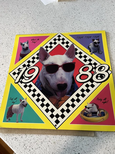 Vintage 1988 Bud Light Spuds Mackenzie Calendar Mint Condition