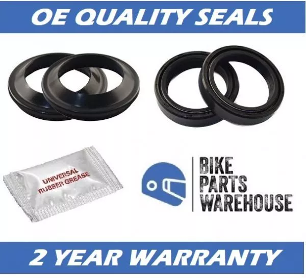 Yamaha DT 125 R 1988-2003 Pair Fork Oil Seals & Dust Seals OE QUALITY