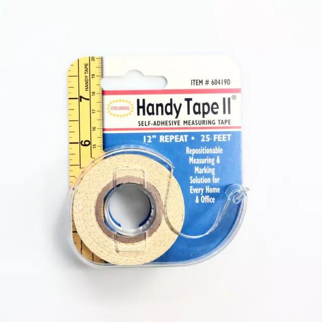 BeadSmith® Handy Self-Adhesive Measuring Tape For Beadwork and Bead Stringing