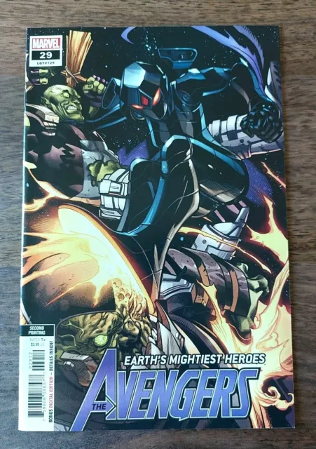 Avengers #29 2nd Print / 1st War Widow / Marvel Comics 2020 / Low Print Run HTF