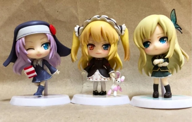 I don t have many friends Kyun Chara Figure 3 Set Kobato Hasegawa Sena Maria