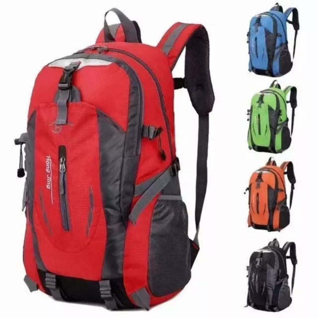 Waterproof Mountaineering Bag Large Capacity Men Backpack Outdoor Bags  Hiking