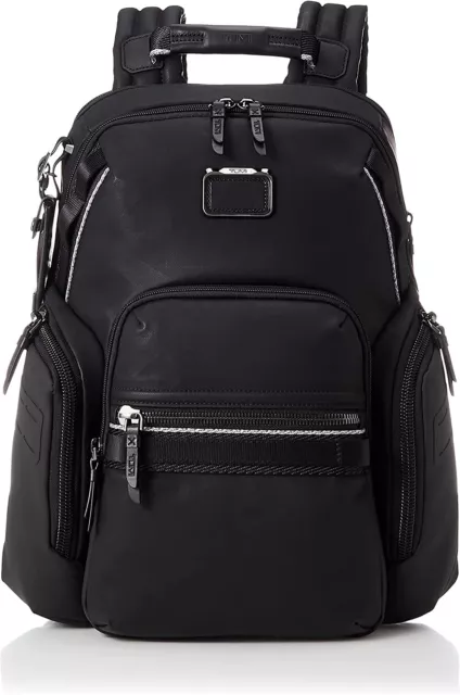 Tumi Alpha Bravo Navigation Backpack Black ballistic 40.5x35.5x18.5cm 232793 NEW