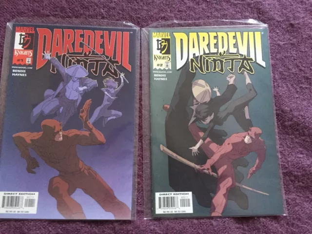 Daredevil: Ninja (2000-2001) Marvel Knights comic books