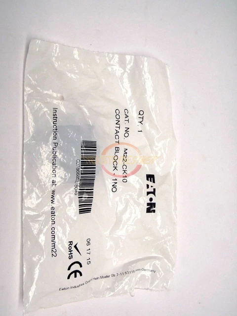 1PC Eaton Moeller M22-CK10 M22CK10 Normally Open Switch Contact NEW