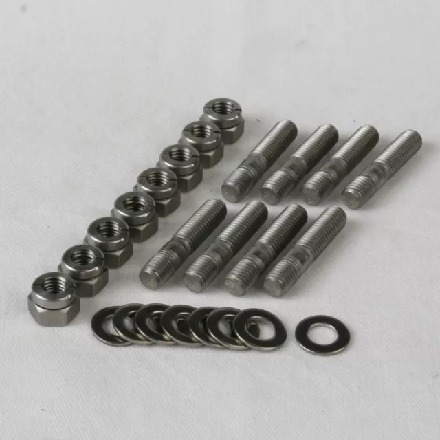 Exhaust Studs & Aerotight Nuts, Suzuki GS750 GS1100 GS1000 A2 Stainless Steel