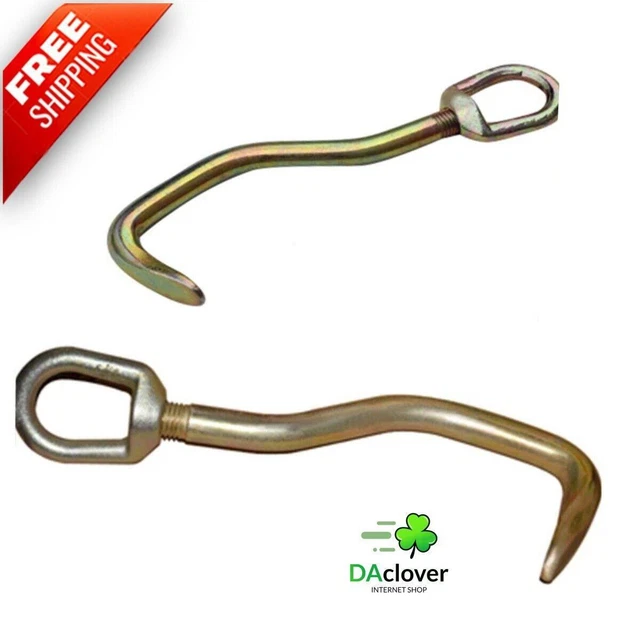 Sheet Metal Hook Flat Nose Auto Body Repair Collision Pulling Clamps Frame Tools