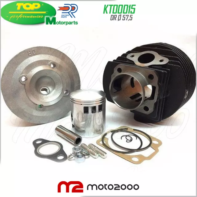 KT00015 GRUPPO TERMICO DR D.57 MODIFICA 130cc PER PIAGGIO APE 50