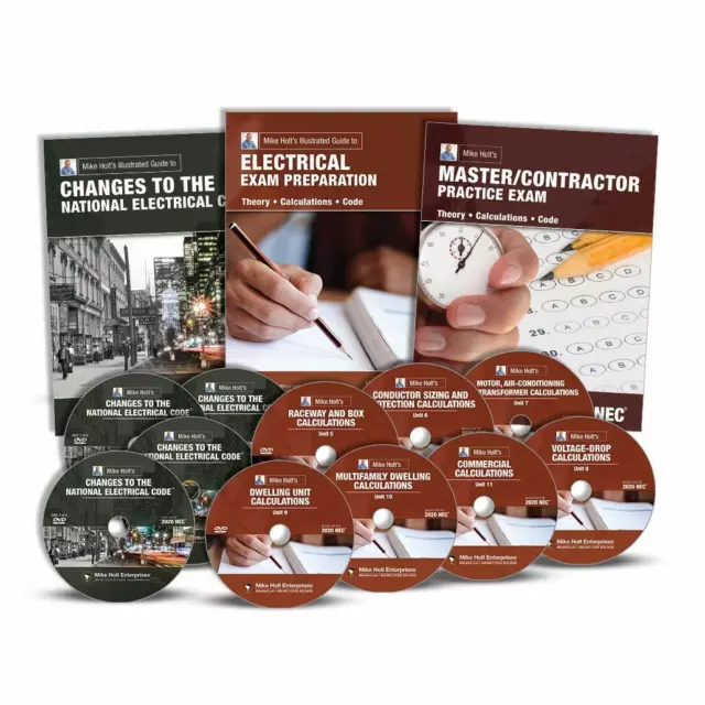 ELECTRICAL EXAM PREP Course, Master/Contractor Intermediate 2020 NEC