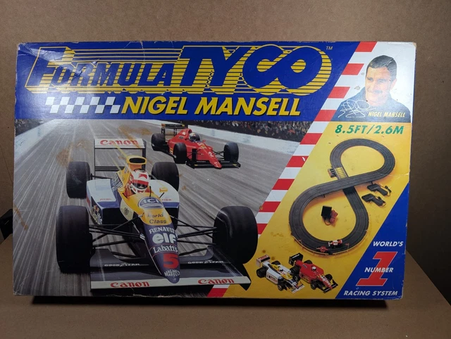 FORMULA TYCO NIGEL Mansell Slot Car Racing Circuit Williams