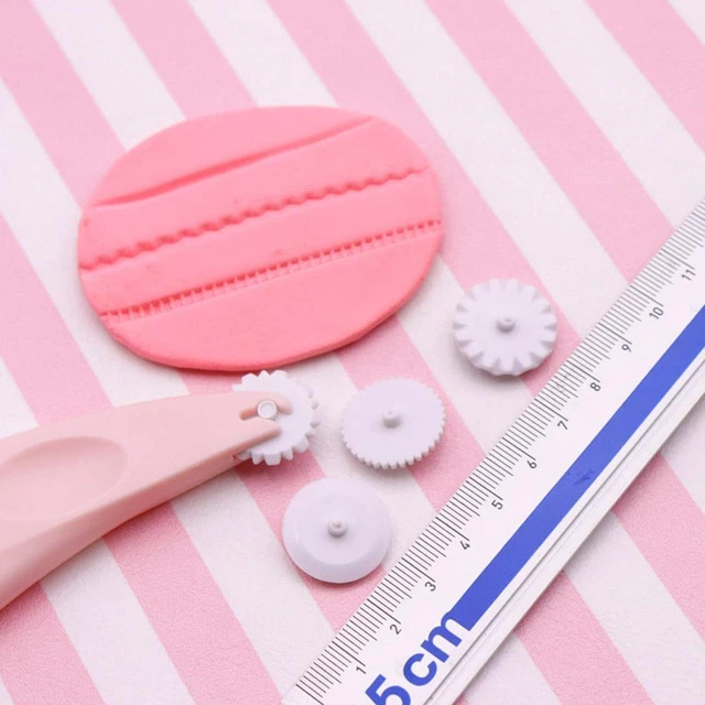 Fondant Cutter and Embossing Embosser Tool Cutter Stitching Cake Y0T0 Tool G3A6